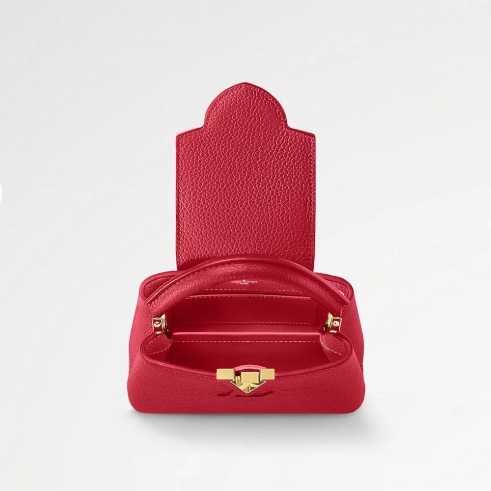 Louis Vuitton Mini Capucines Scarlet Red - Picture 3 of 16